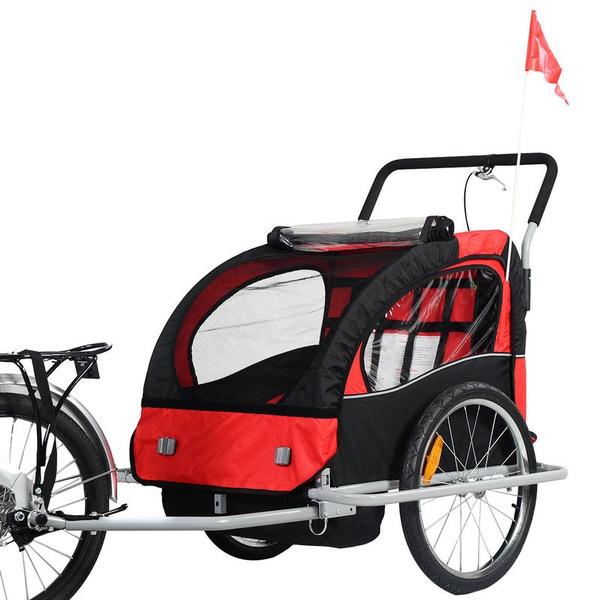 2 in 1 bicycle trailer & jogger