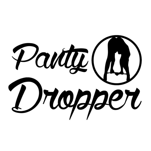 Panty store dropper sticker