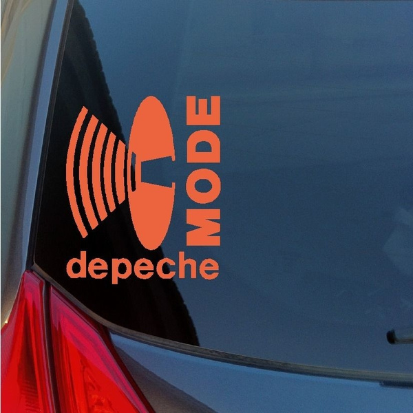 Depeche Mode #4 Metal Music Rock Band Vinyl Sticker Decal Car Window Wall 12" 