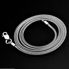 Sterling, Chain Necklace, solidsilverjewelry, thicknecklace