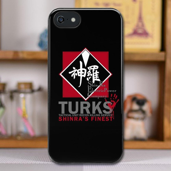 Turks Final Fantasy VII ShinRa s Finest Dark Version Case Iphone and Samsung Cell Phone Case