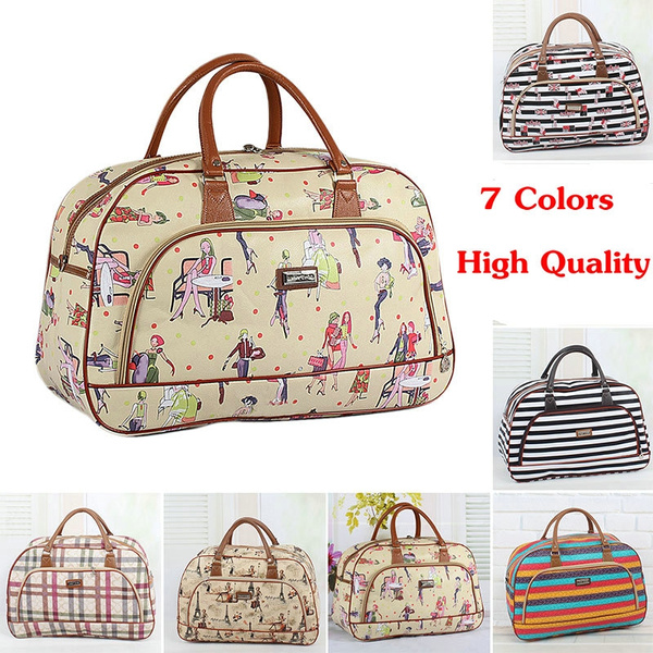 female duffle bag