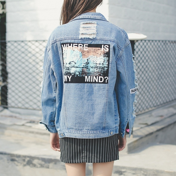 Blue “Where Is My Mind” Jeans Jacket