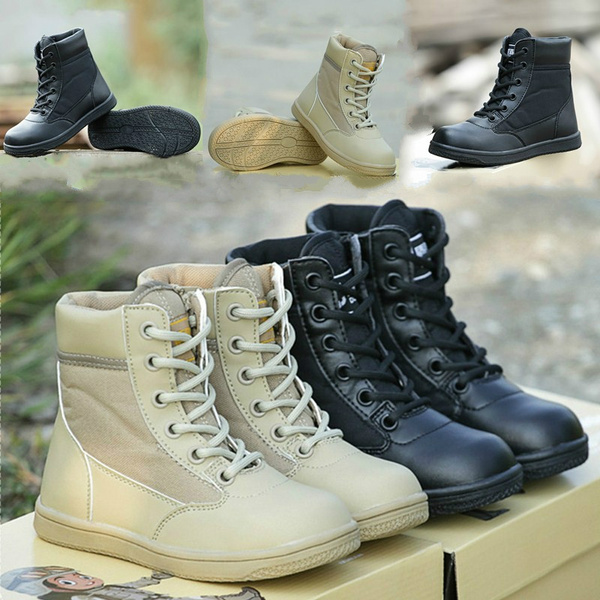 Toddler tactical outlet boots