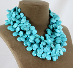 Blues, Turquoise, Jewelry, women necklace