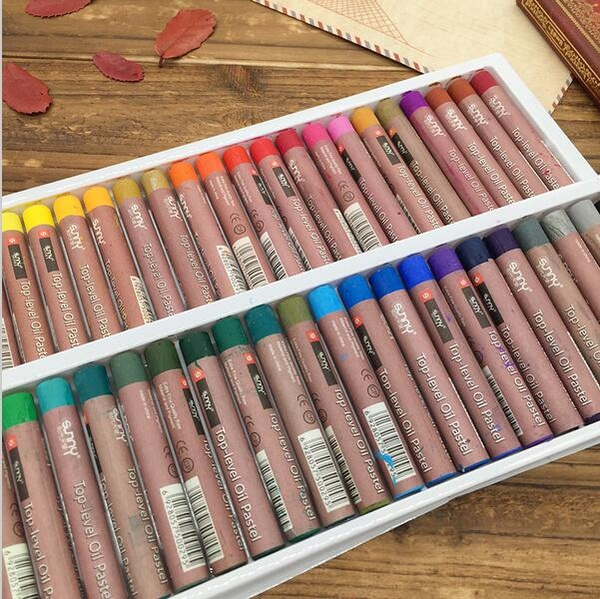 5Pcs Kids Crayon Painting Art Supplies Students Stationery Artist oil pastel  Gift for kid Pastels Oil drawing pen