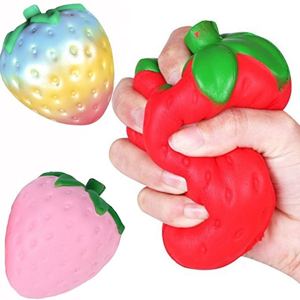 large strawberry squishy