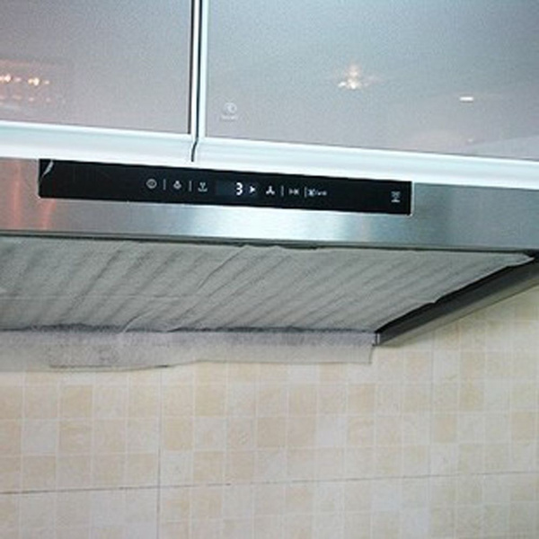 Home Supplies 45x60cm Oil Absorption Paper Absorbing Cotton Filter Range Hood Cooker Anti Oil