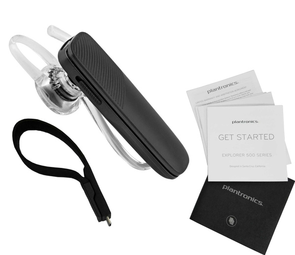 Plantronics Explorer 500 Wireless HD Bluetooth Black Headset (Non-Retail  Packaging)
