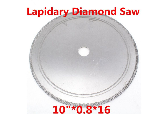 10" Diamond Tool Lapidary Rock Saw Blade 1" Arbor  Hole 