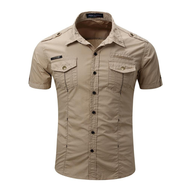 military casual shirts for mens