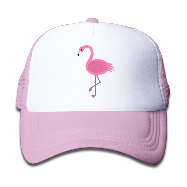 Pink Flamingo Trucker Hats Baseball Cap 