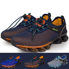 Fashion Breathable Men Running Shoes Super Light Mesh Athletic Shoe Sporting Shoes Casual Shoes