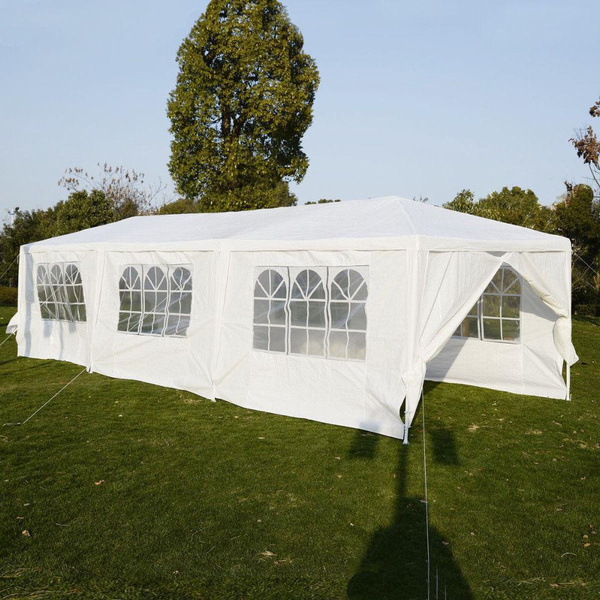 Outdoor 10'x30' Heavy-duty Gazebo Wedding Canopy Party Pavilion 