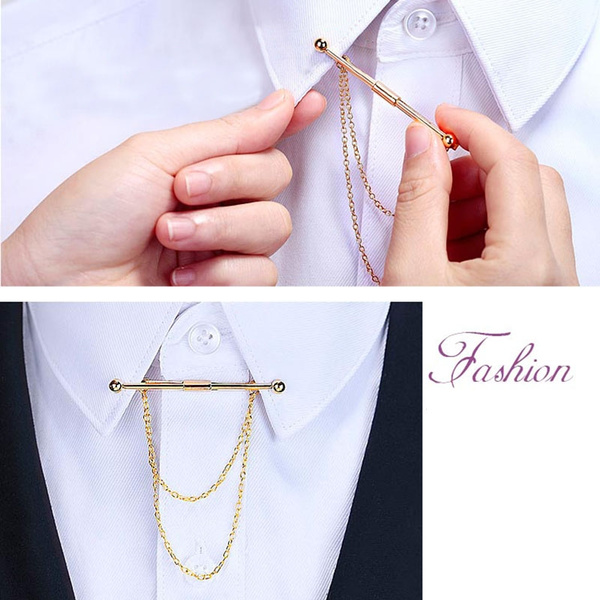 Classic Men's Shirt Collar Clip Bars 