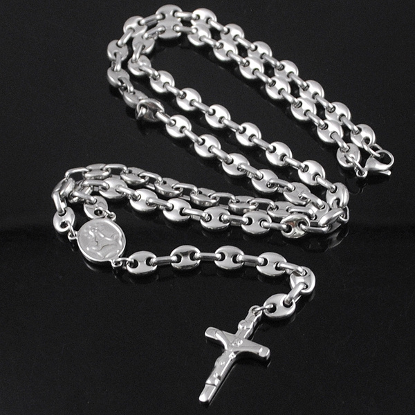 stainless steel rosary products for sale | eBay