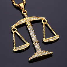 balancenecklace, Jewelry, gold, Justice