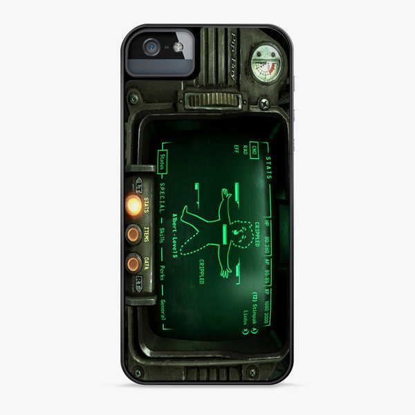 Fallout Pipboy 3000 Pattern Phone Case for iPhone and Samsung