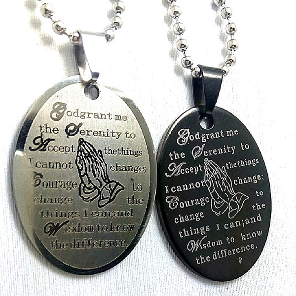 Serenity sale prayer locket