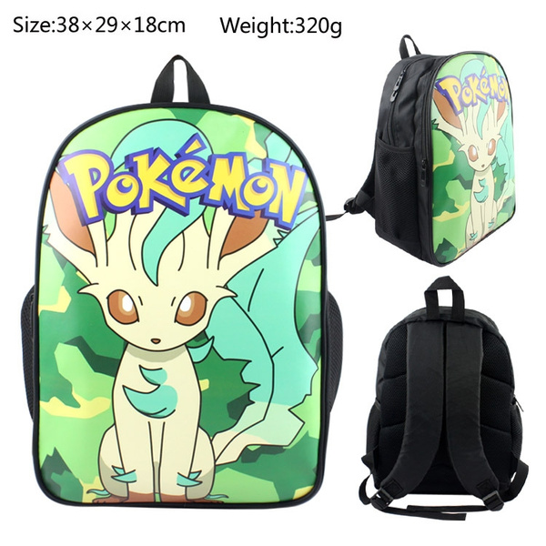 pokemon Eevee Vaporeon backpack Boys Girls school Backpacks Children Anime Backpack Wish