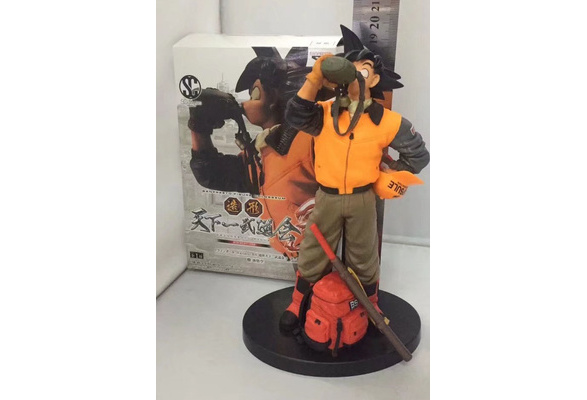 20cm DragonBall Scultures Tenkaichi Budokai 3 Son Goku drink water