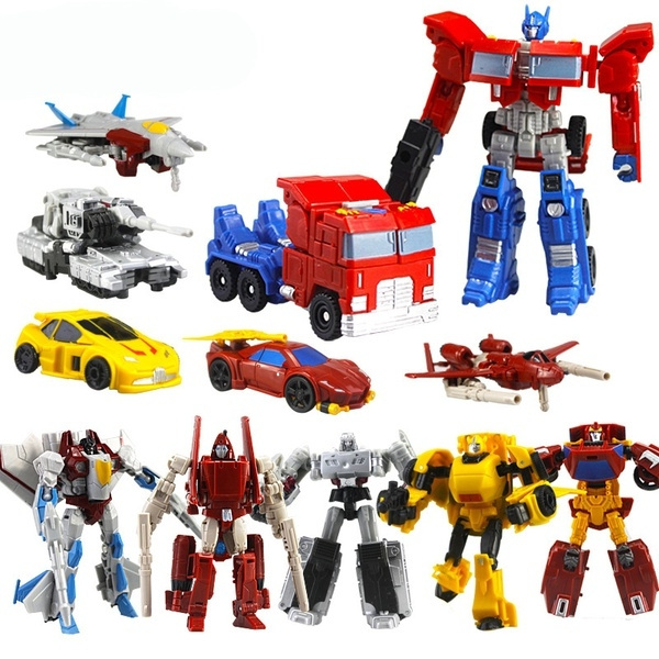 Transformers Toys Action Figures Optimus Prime Robots Cars Megatron Kids Gift 