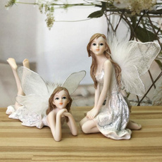 Decoración, Garden, fairiesangel, flowerfairy