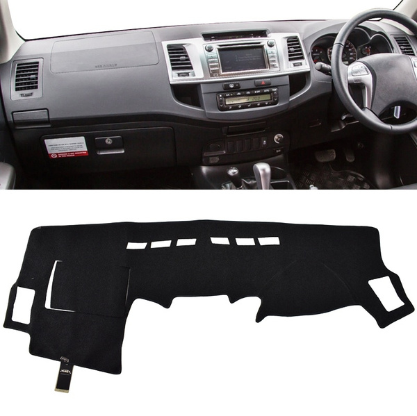 Xukey® Fit For 2005-2011 2012 2013 2014 2015 Toyota Fortuner Hilux SW4 RHD Dashboard  Cover Dashmat Dash Mat Pad Sun Shade Dash Board Cover Wish