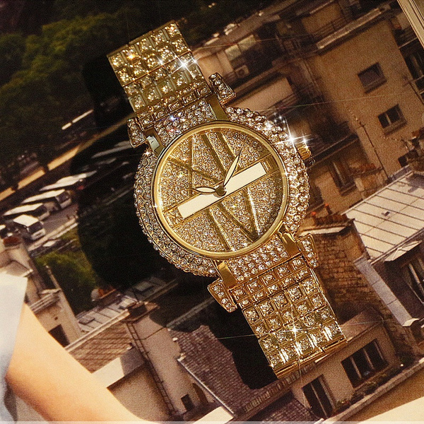 Reloj para mujer de oro new arrivals