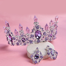 pageant, Jewelry, Crystal, purple