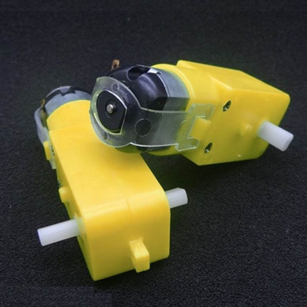 1pc Plastic Gear Motor Arduino Intelligent Car Gear Motor TT Robot DC ...