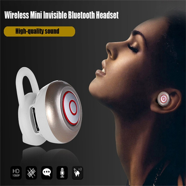 Mini 6 auricolare bluetooth 4.1 auricolare invisibile senza fili della  cuffia auricolare dell'orecchio cuffie handfree call | Wish