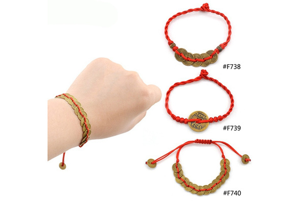 Feng shui shop coin bracelet