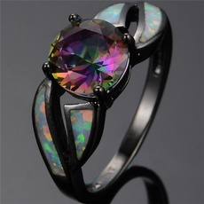 blackgoldring, rainbow, Fashion, wedding ring