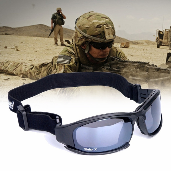 Hunting Army Tactical Daisy X7 Glasses Military Goggles Bullet Proof Sunglasses With 4 Lens Wish