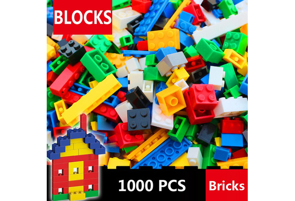1000 PCS Building Blocks Bricks Set City DIY Creative Toys Educational Bricks