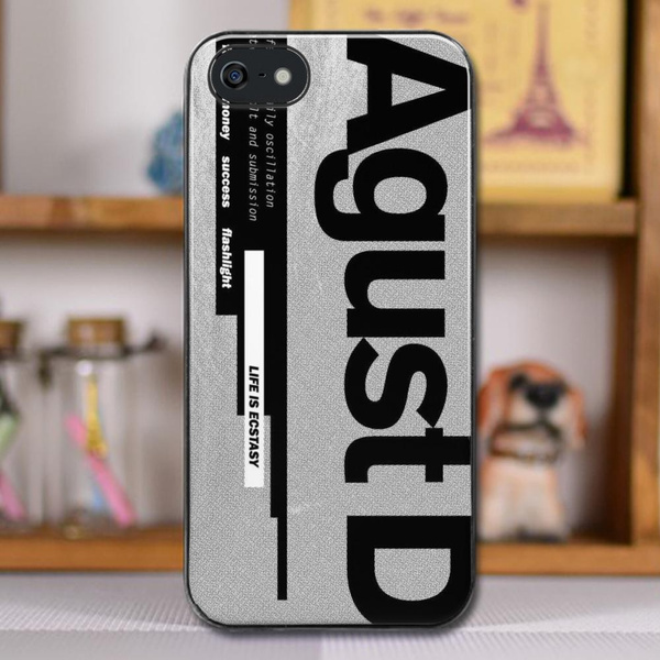 AGUST D ALBUM COVER Pattern Phone Case for iPhone and Samsung