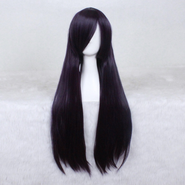 Dark purple 2024 cosplay wig