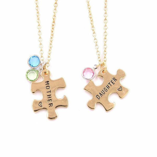 briend necklaces, Jigsaw jewellery 