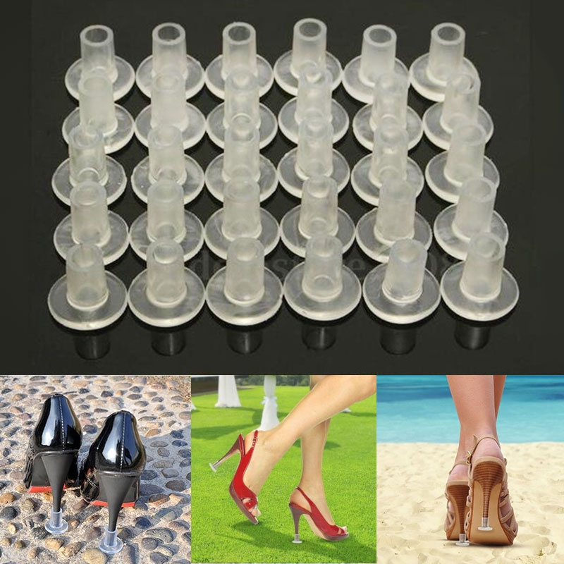 plastic heel covers for grass