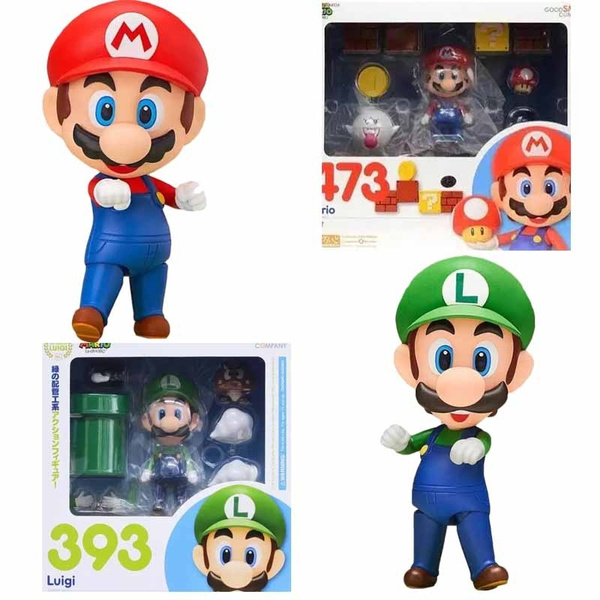 mario and luigi figures