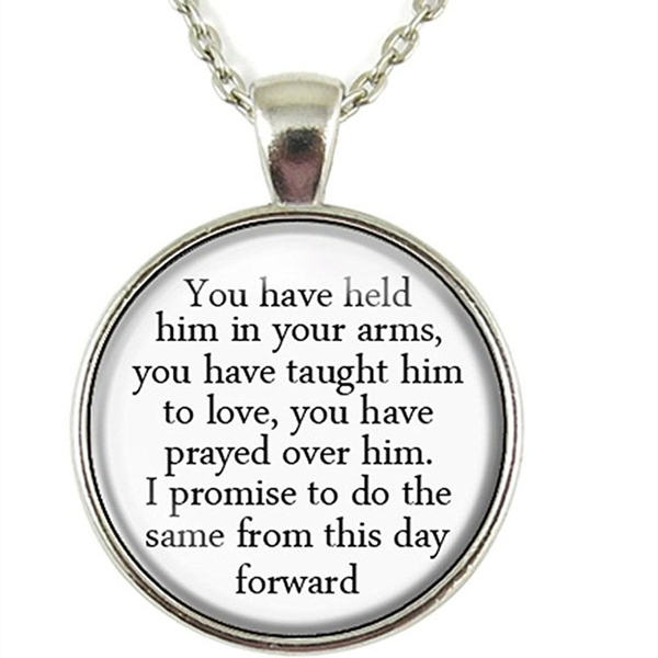 mother of the groom necklace