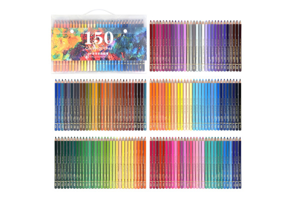 Prismacolor Premium Soft Core 150 Unique Colors No Duplicates Color Pencil  Set for Adult Coloring Books Artist Draw Multicolor