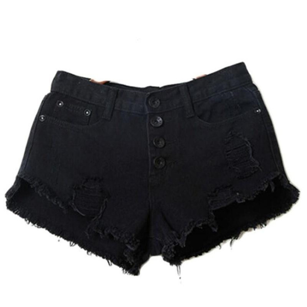 Korean Fashion Women Jeans Denim Ripped 