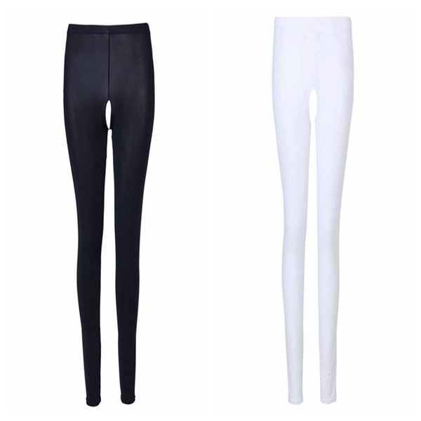 Pantaloni da donna con leggings trasparenti trasparenti trasparenti  trasparenti intimi da donna | Wish