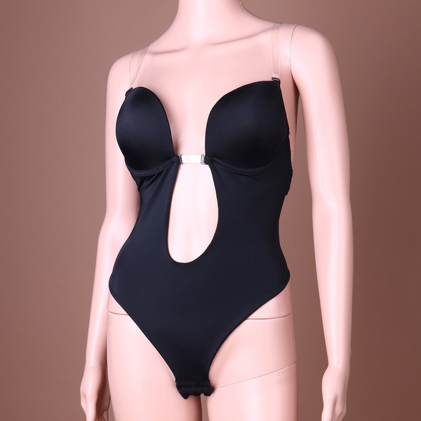 I Saw It First, Seamless Plunge Lingerie Bodysuit