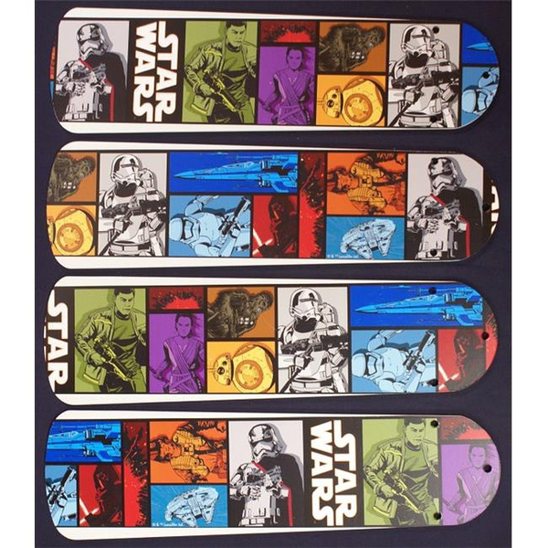 Ceiling Fan Designers 42set Kids Sw3 42 In Star Wars The Force Awakens Blades Wish Ceiling Fan Designers 42set Kids Sw3 42, Star Wars Ceiling Fan Blades