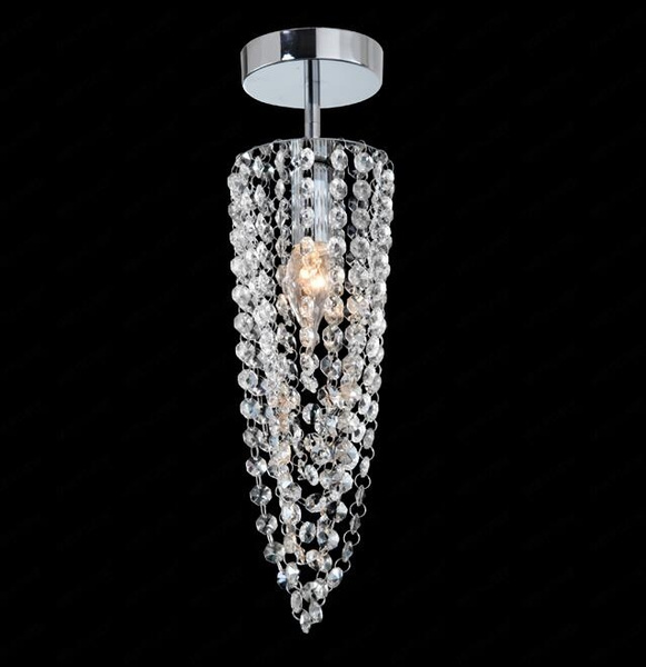 Small Crystal Chandelier Aisle Hallway Mini Crystal Light For Ceiling Corridor Cristal Lustres Light Pendant Lamps Crystal Ceiling Lamp Wish