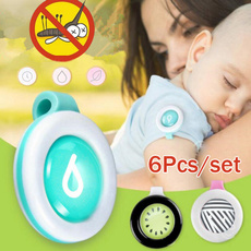 6pcs/set Child Mosquito Repellent Bracelet Stickers Baby Pregnant Anti Mosquito Pest Control Buttons Mosquito Killer 3month Use