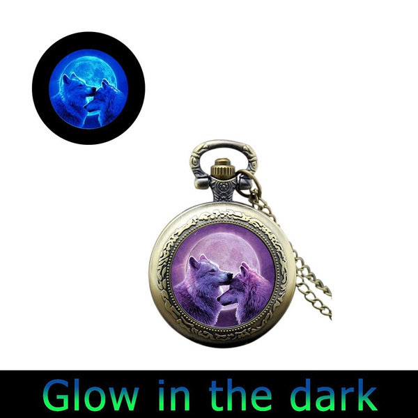 Glowing 2024 pocket watch